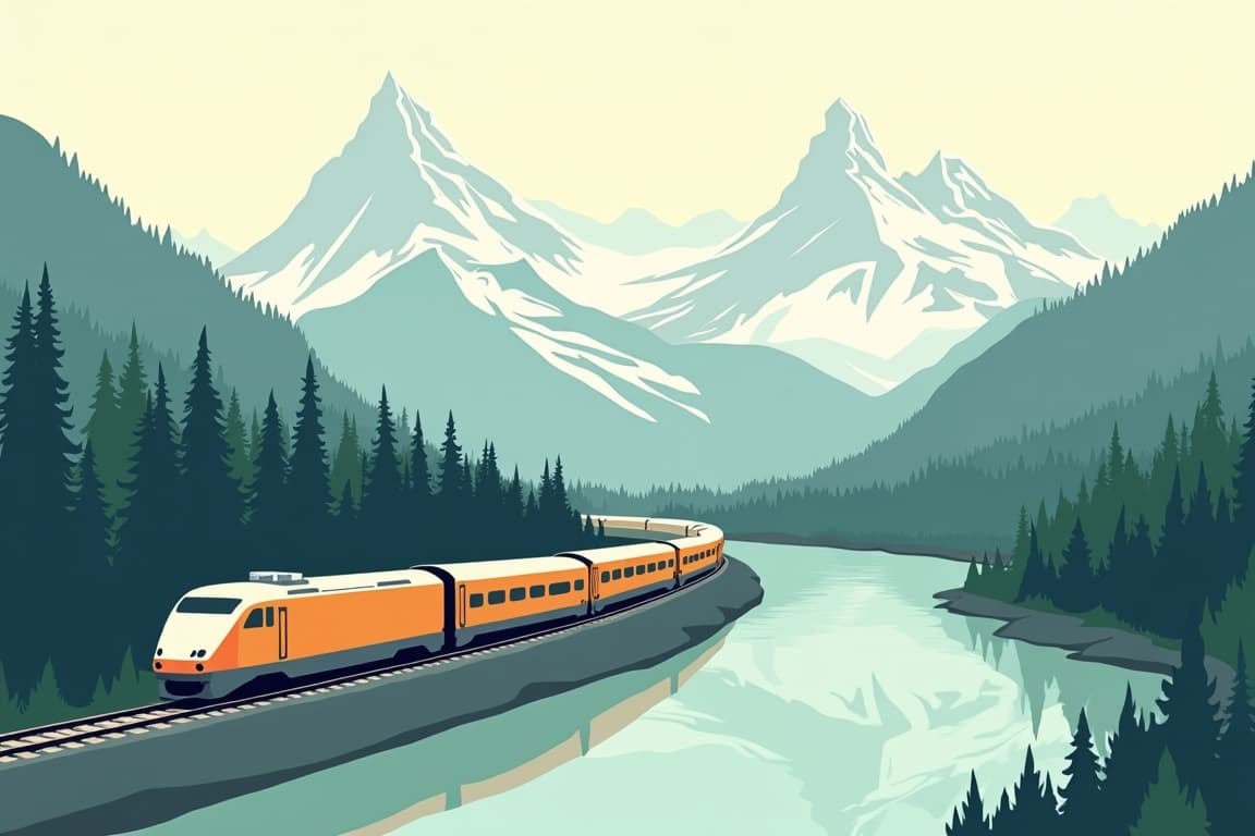 Illustration of Best of the Canadian Rockies - Banff & Jasper