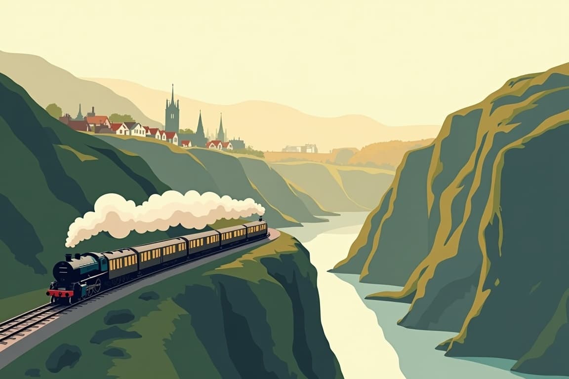 Illustration of Bristol, Cider & Gorge-ous Cheddar
