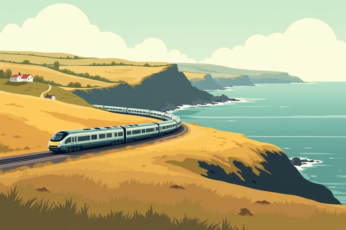 Illustration of Britannic Explorer: Im Luxus-Zug durch Cornwall