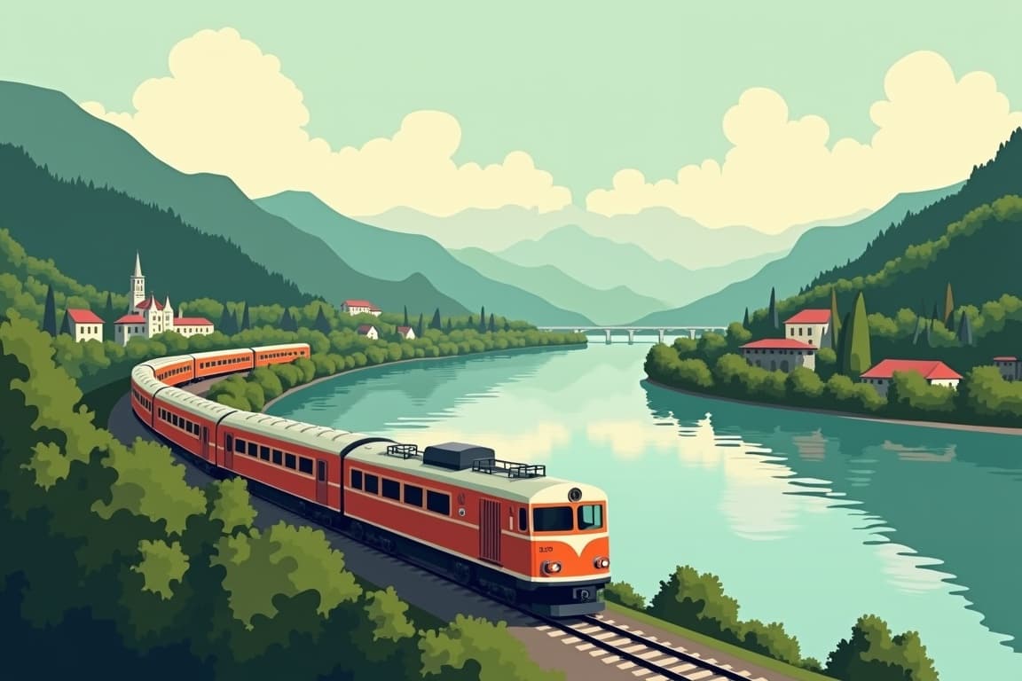 Illustration of Budapest & Sarajevo Luxury Explorer