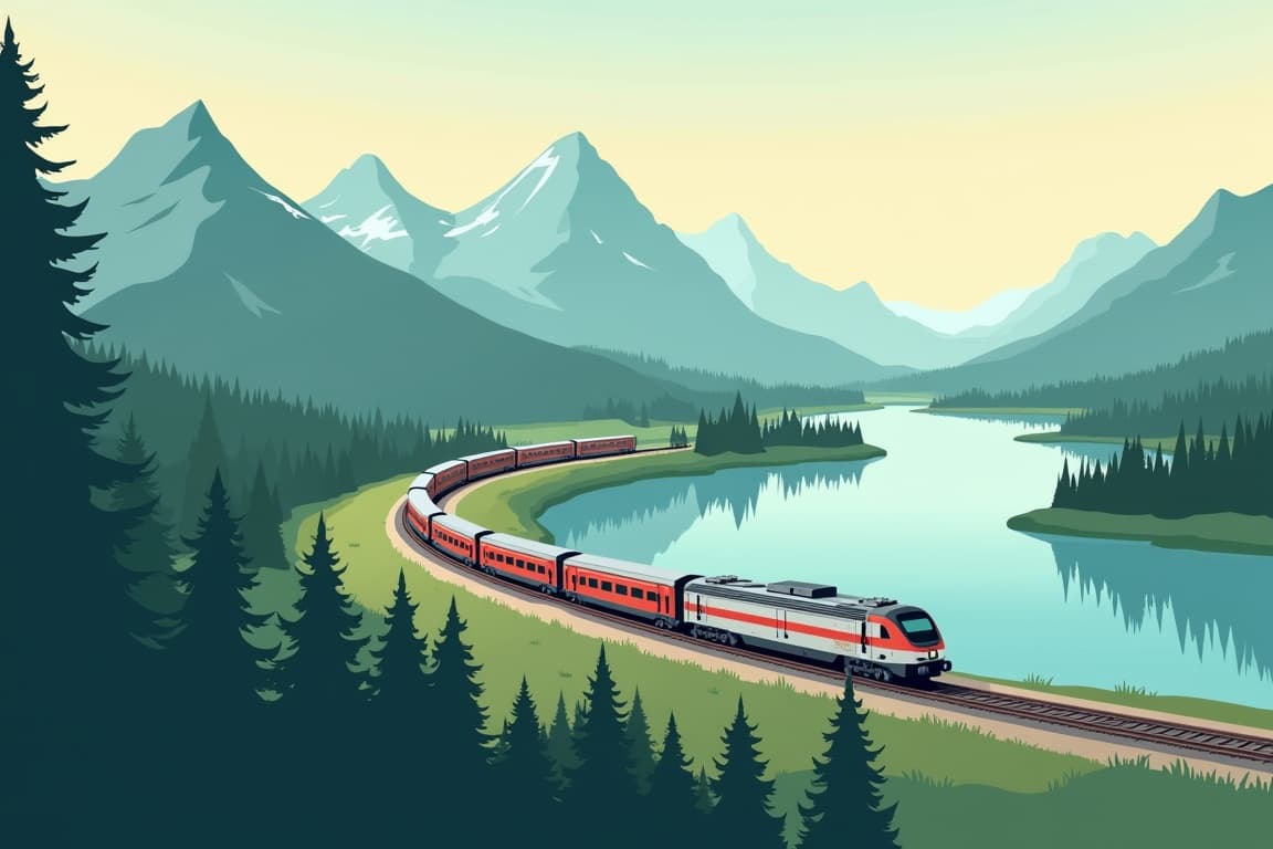 Illustration of Canada Coast to Coast Escorted Experience