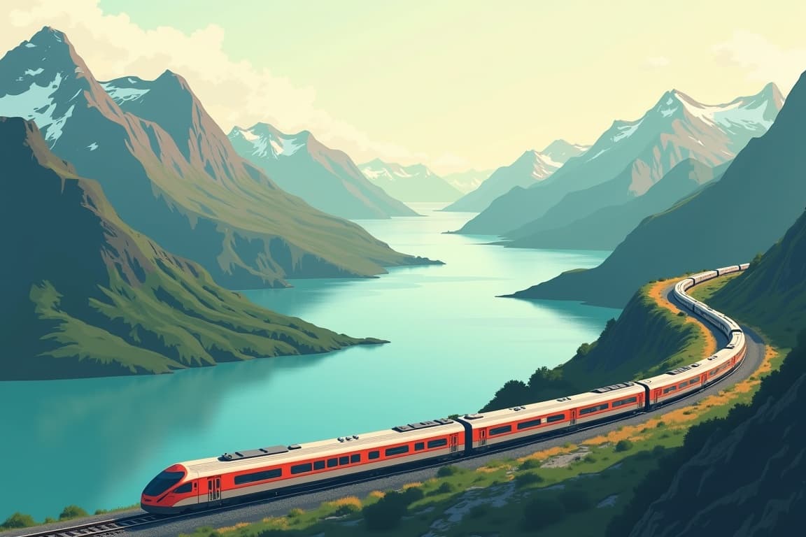Illustration of Canada's Rockies & Alaska Cruise