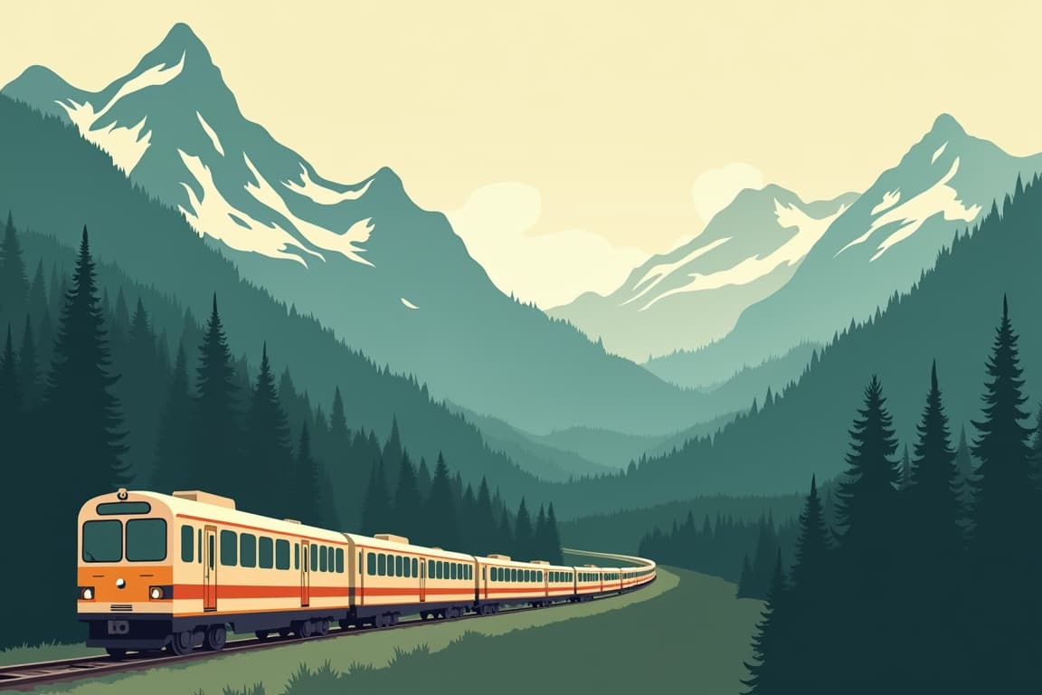 Illustration of Canadian Rockies Adventure