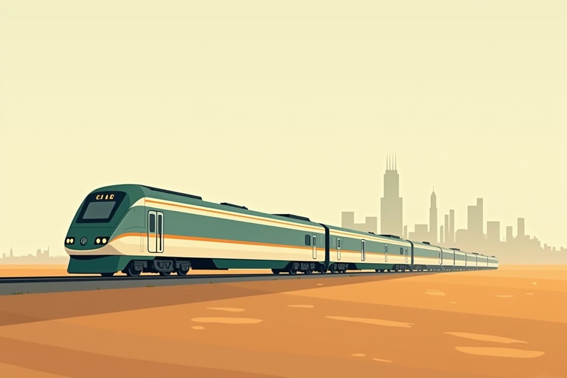 Illustration of Chicago Getaway Roundtrip from Denver