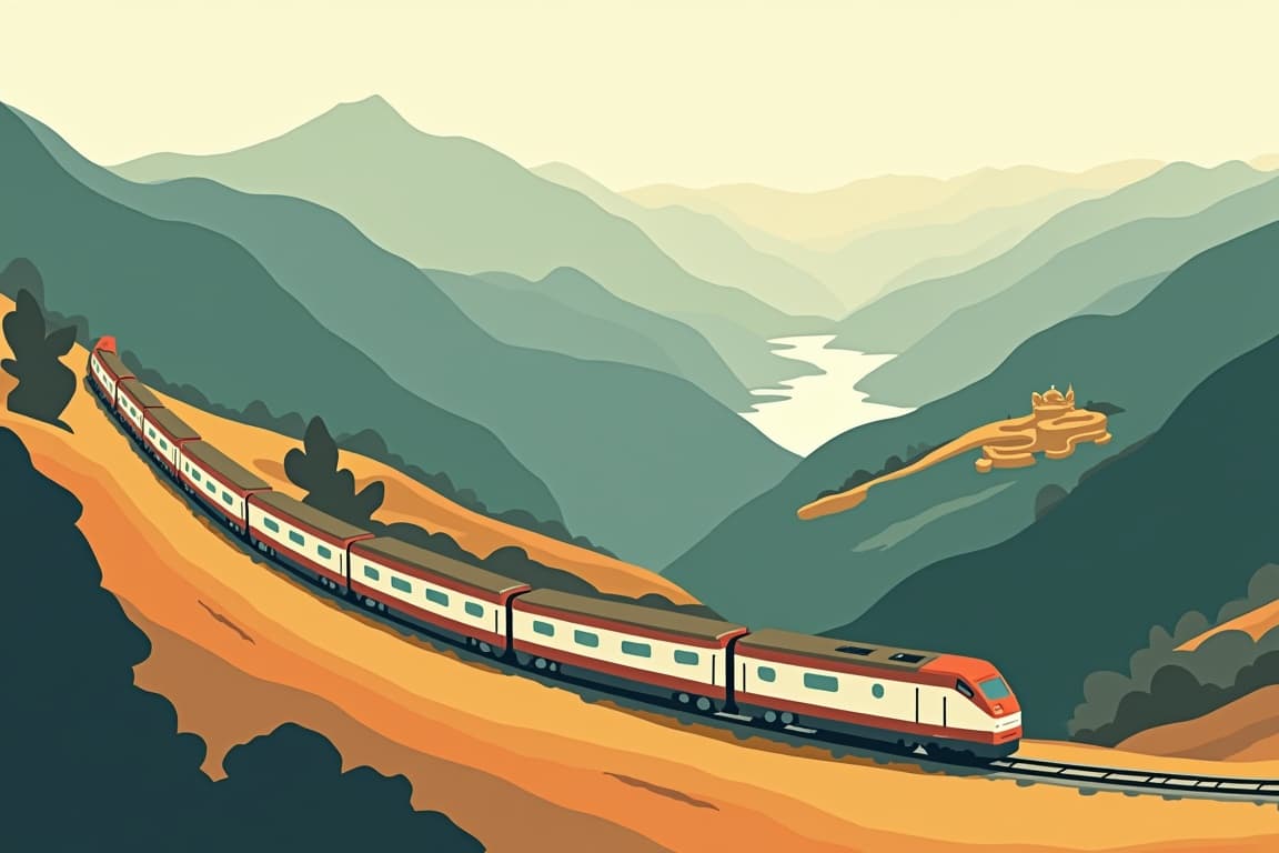 Illustration of Classic Peru: Machu Picchu, Lake Titicaca, and the Colca Canyon