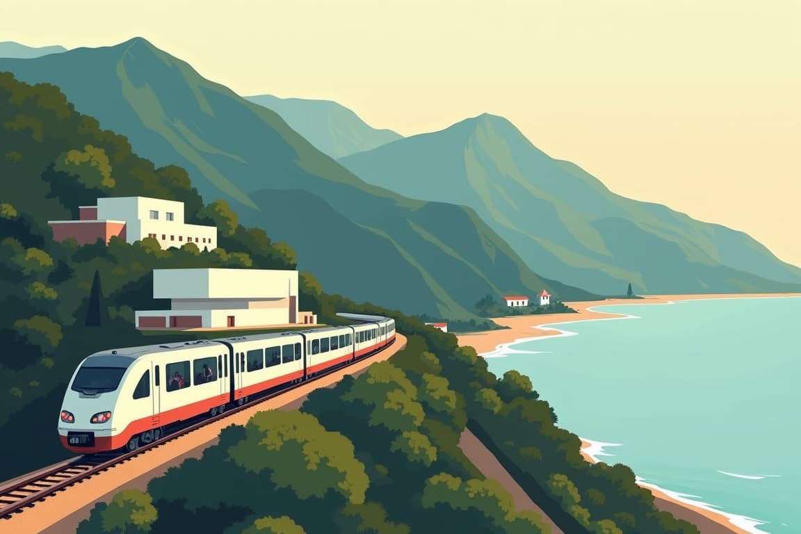 Illustration of Costa Verde Express & Spain by First Class Rail