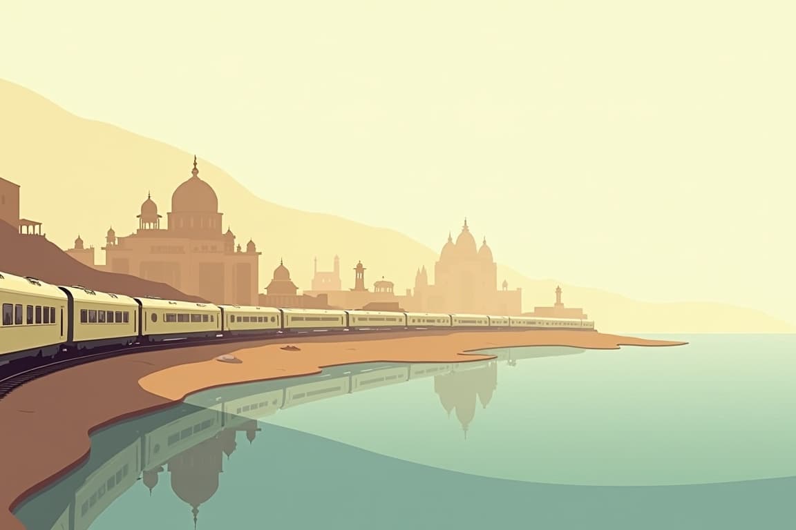 Illustration of Deccan Odyssey - Golden Triangle and the Ganges
