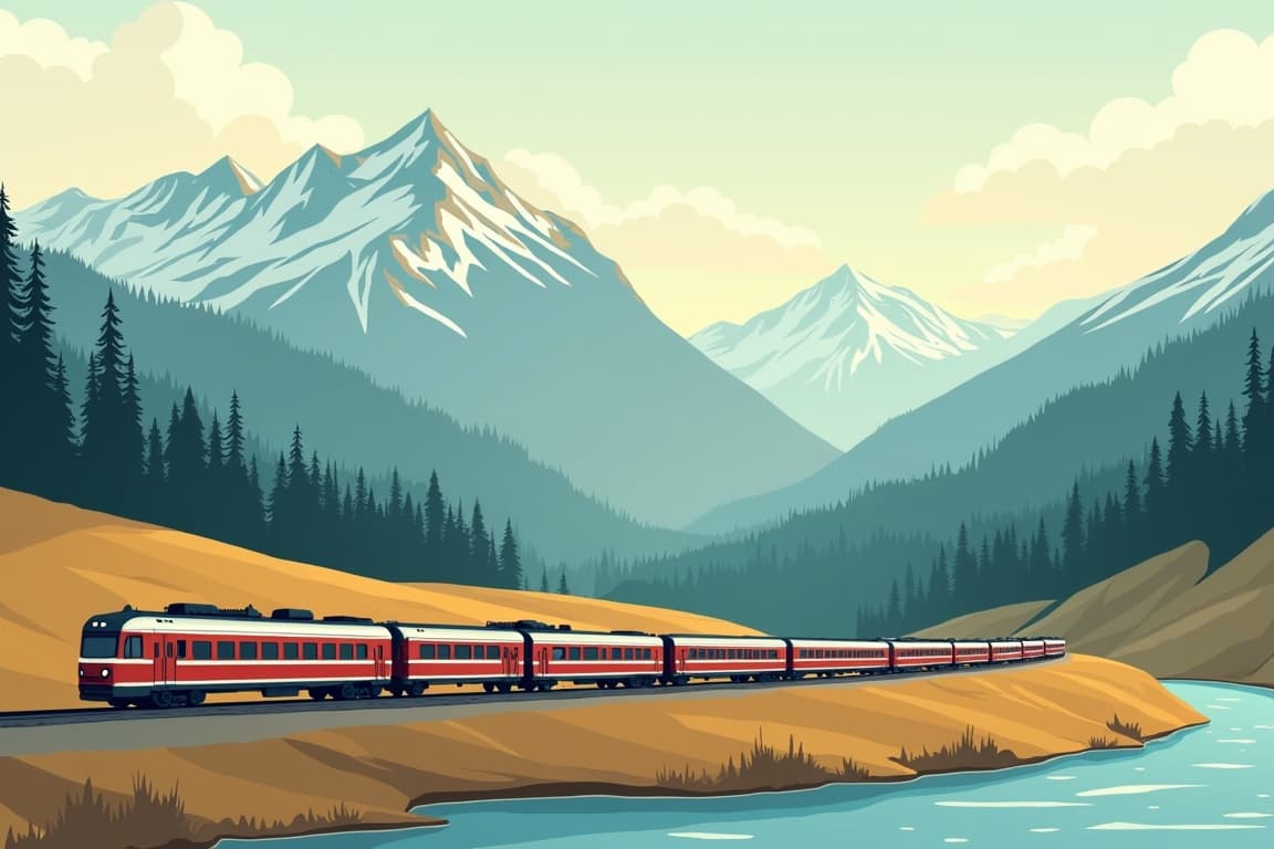 Illustration of Discover Americas West - Vancouver to San Diego