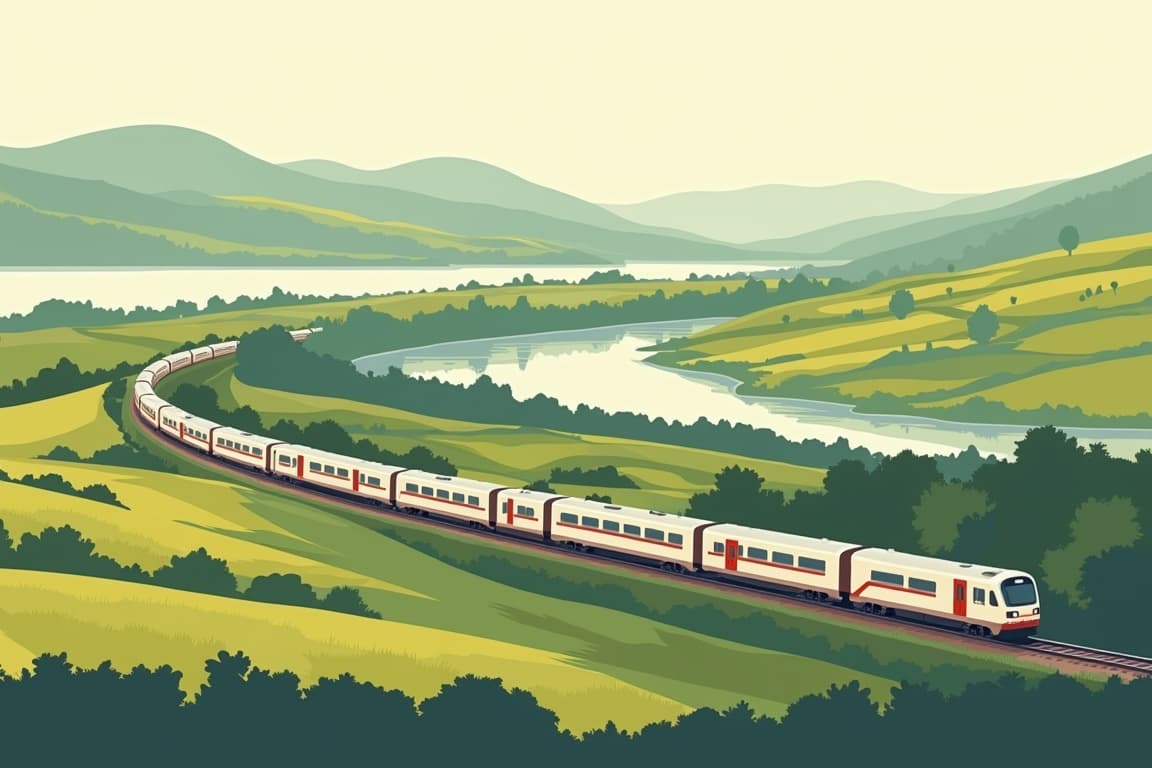 Illustration of Dublin, Killarney, and Galway from Shannon