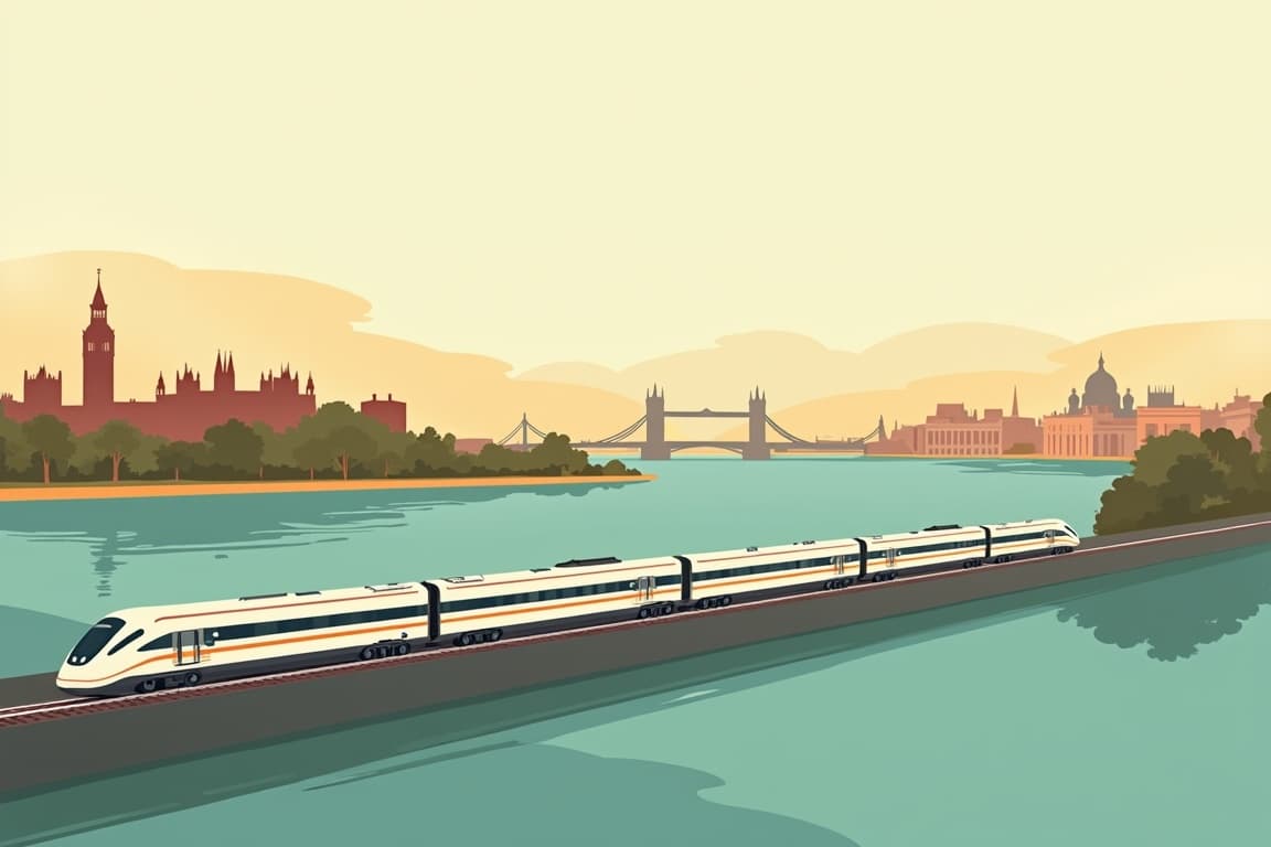 Illustration of European Cities Spectacular: London to Zurich