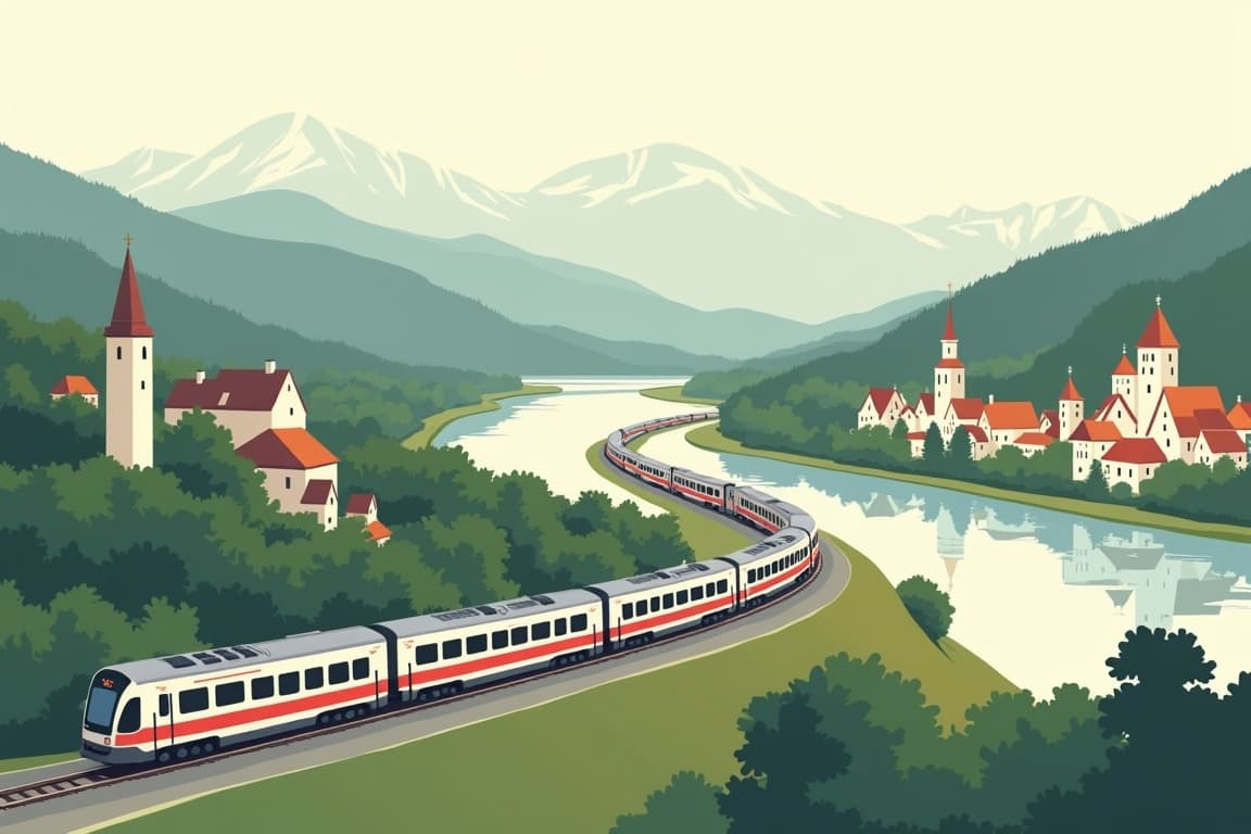 Illustration of Fairytale Bavaria & Delights of the Danube