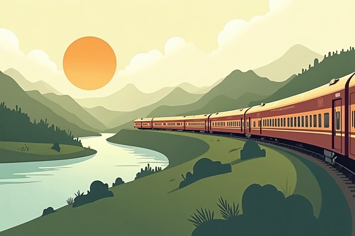 Illustration of Glimpses of Karnataka (Golden Chariot)