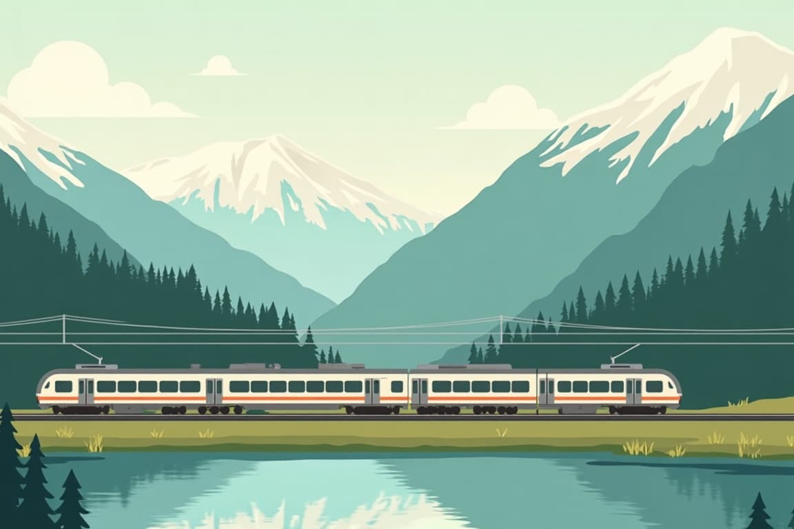 Illustration of Golden Eagle Danube Express – Grand Alpine Explorer