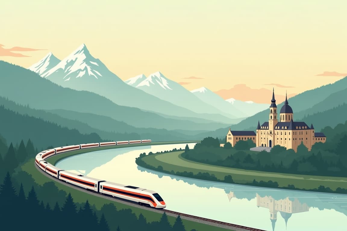 Illustration of Golden Eagle Danube Express - New Year in Vienna with Munich and Paris