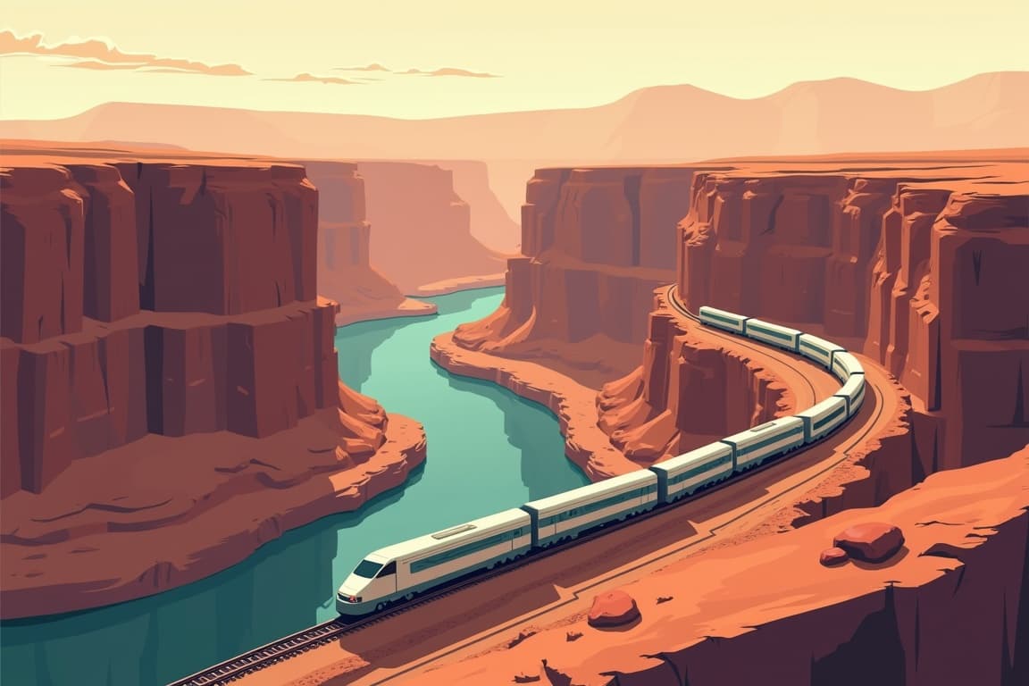 Illustration of Grand Canyon Getaway Roundtrip from Albany