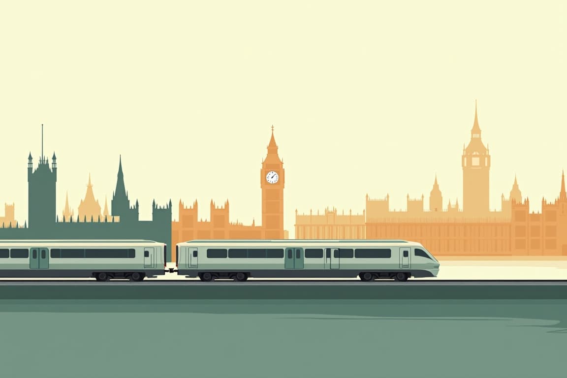 Illustration of Grand London, Paris, Munich and Berlin