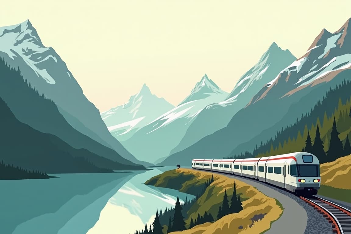 Illustration of Grand Milan to Paris via the Highlights of Switzerland