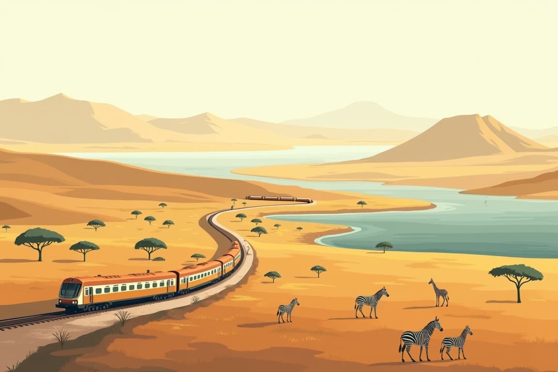 Illustration of Grand Safari Tour of Kenya