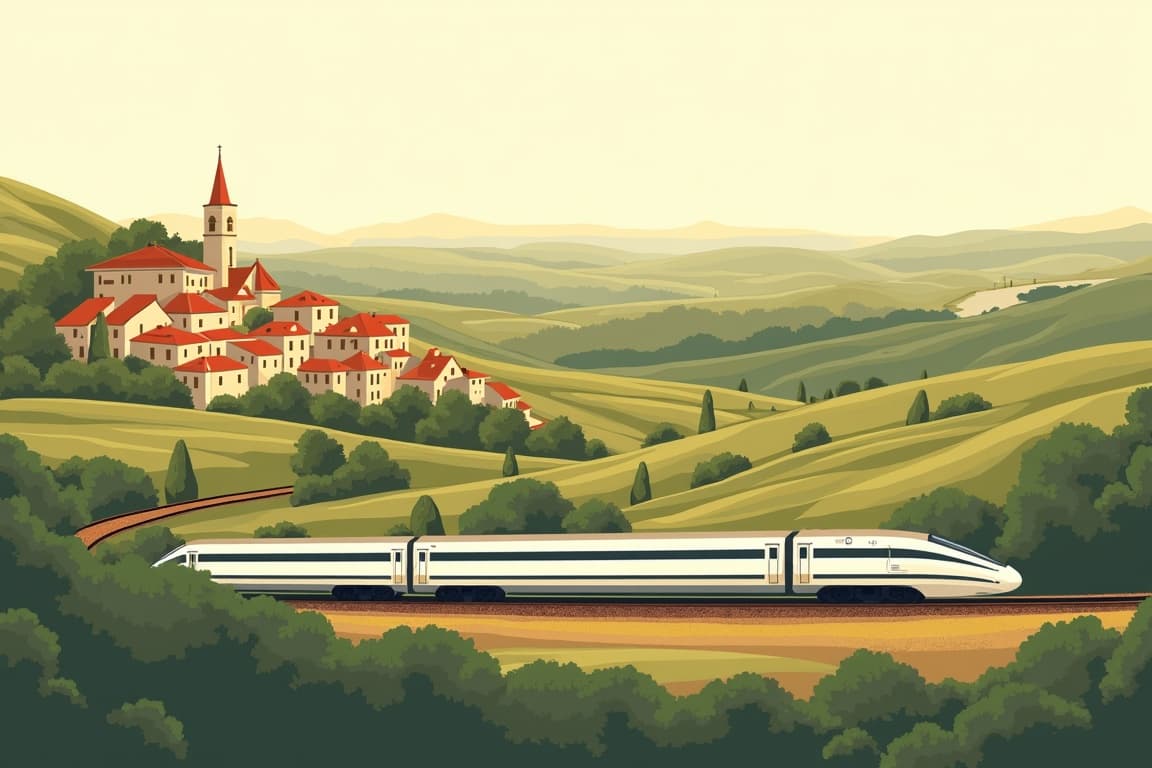 Illustration of Grand Tour of France
