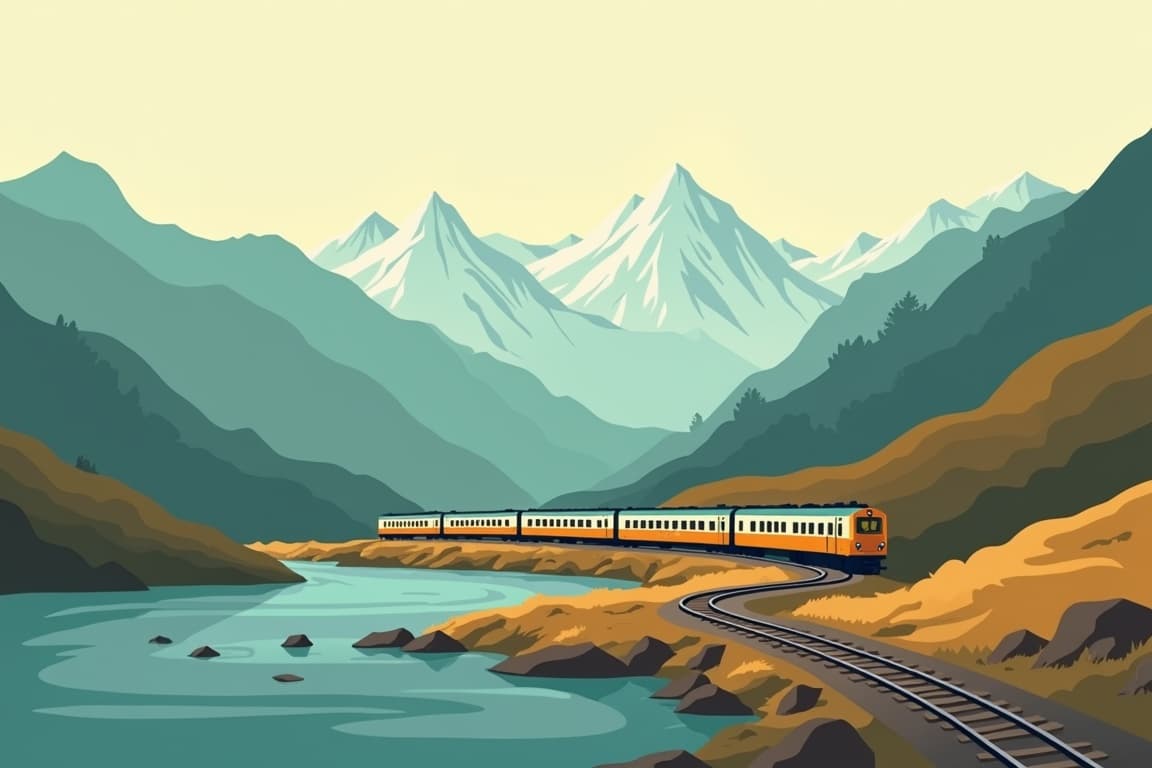 Illustration of Grand Tour of India, Nepal and the Himalayas