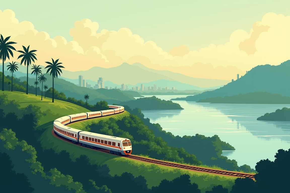 Illustration of Grand Tour of Southern India & Kerala