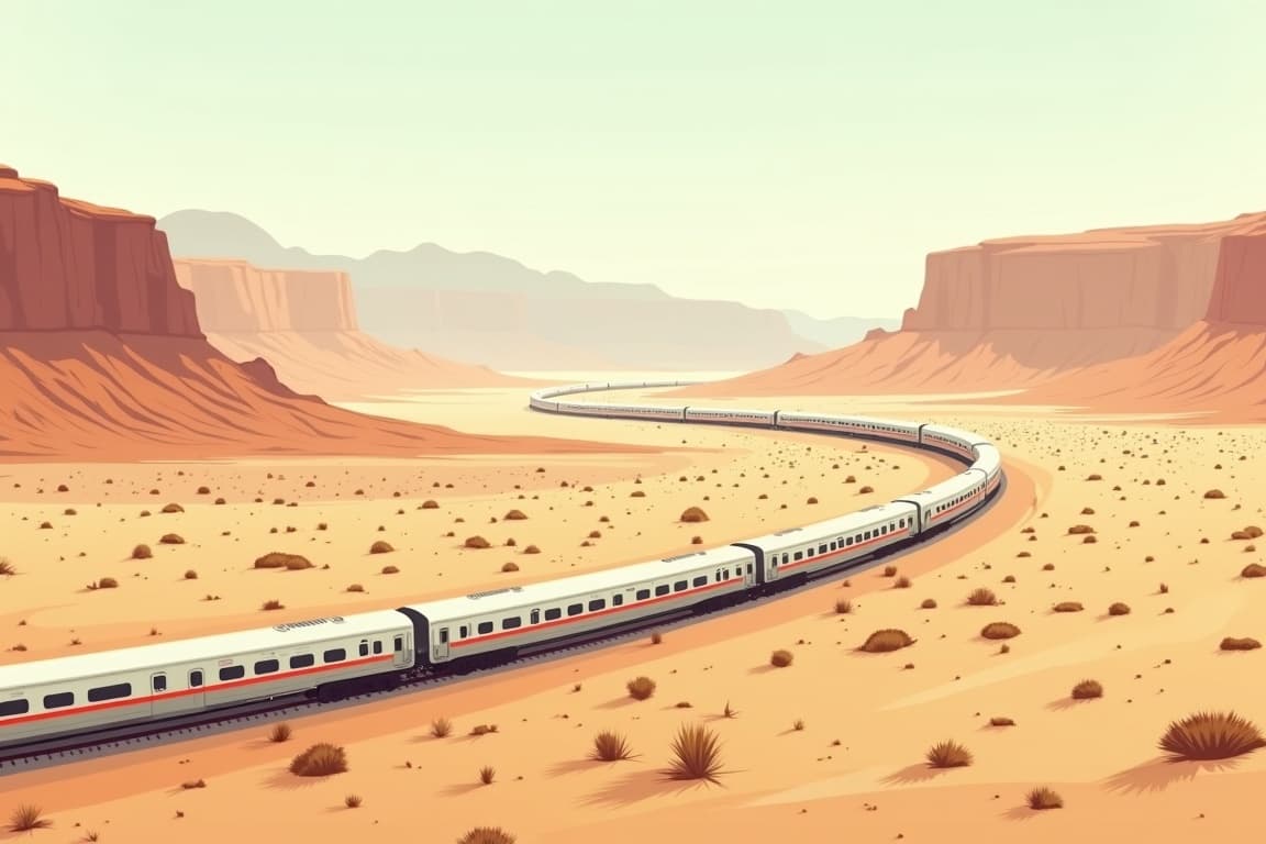 Illustration of Grand Tour of the USA