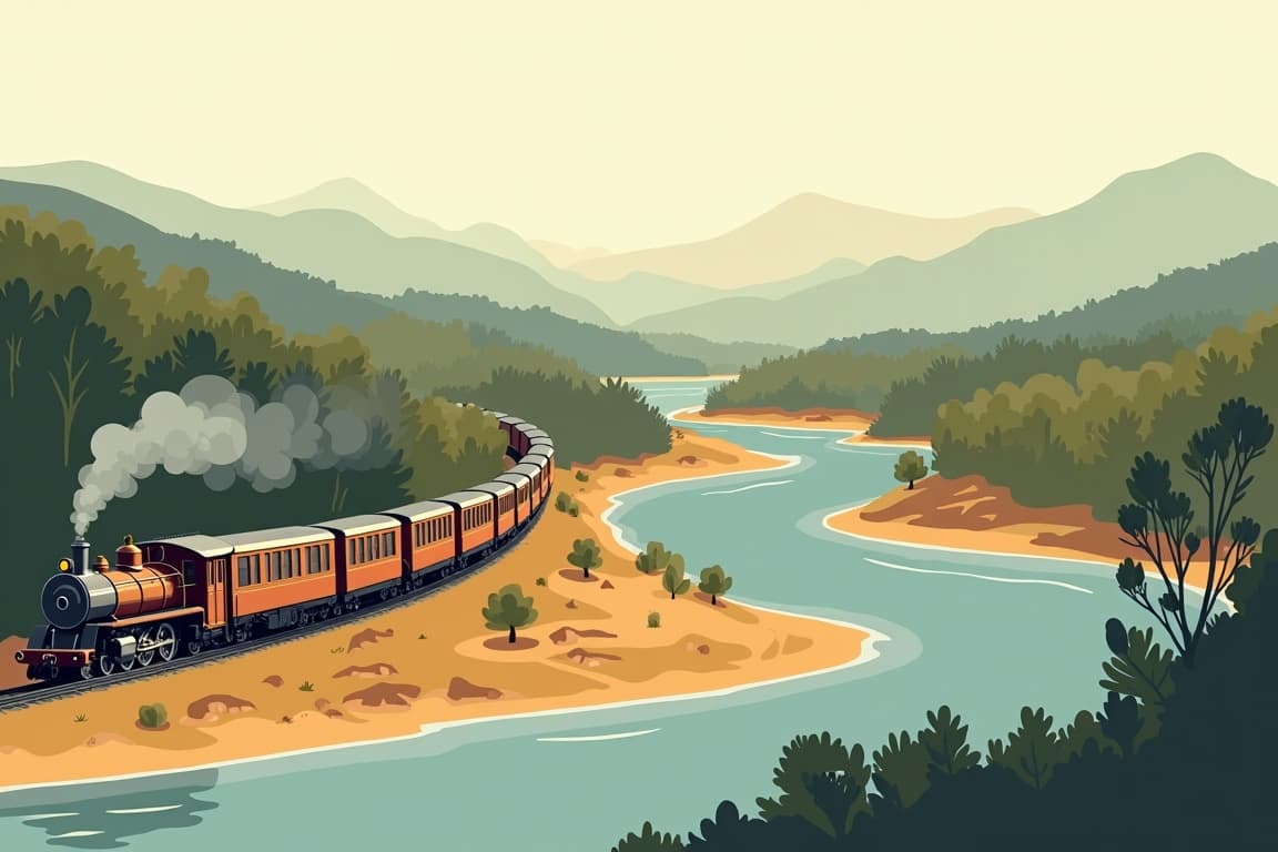 Illustration of Great Australian Steam Spectacular (Flight Inc) 2026