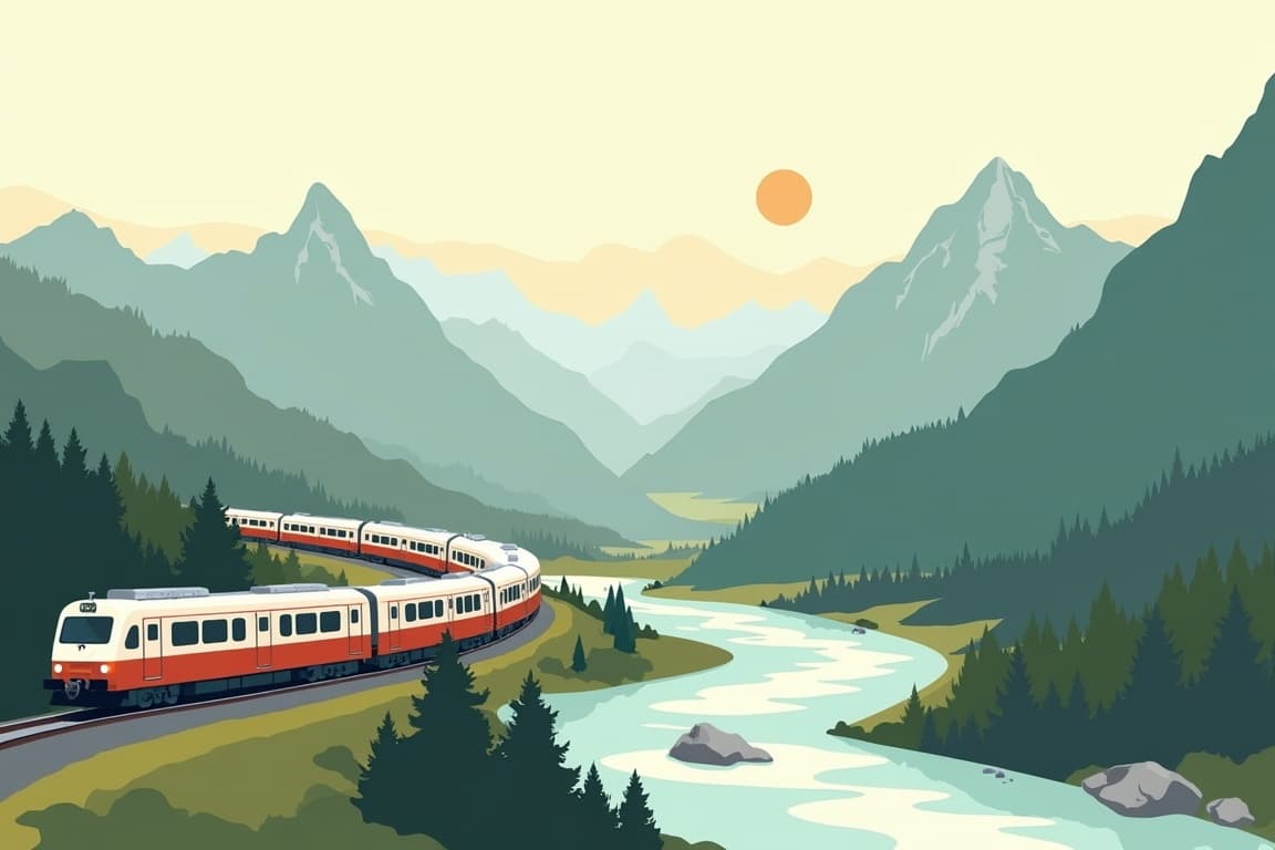 Illustration of Great Rail Journeys – Tour Listing Page