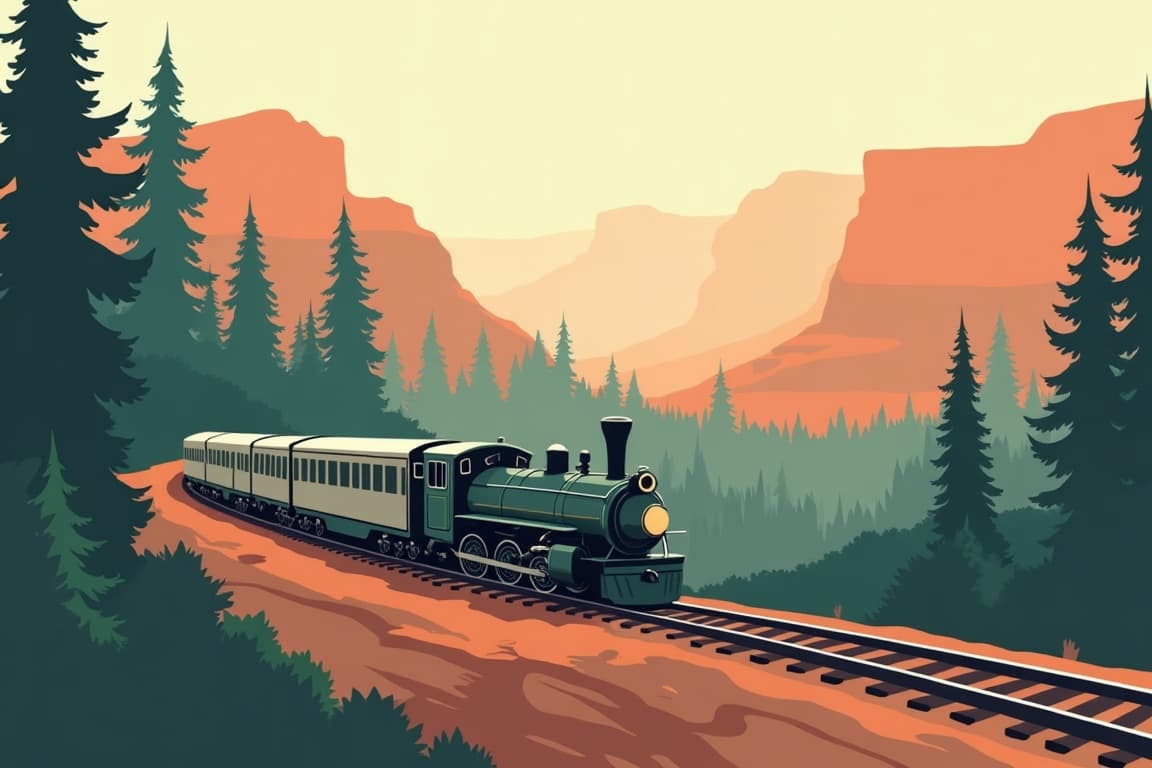 Illustration of Highlights of America - Coast to Coast