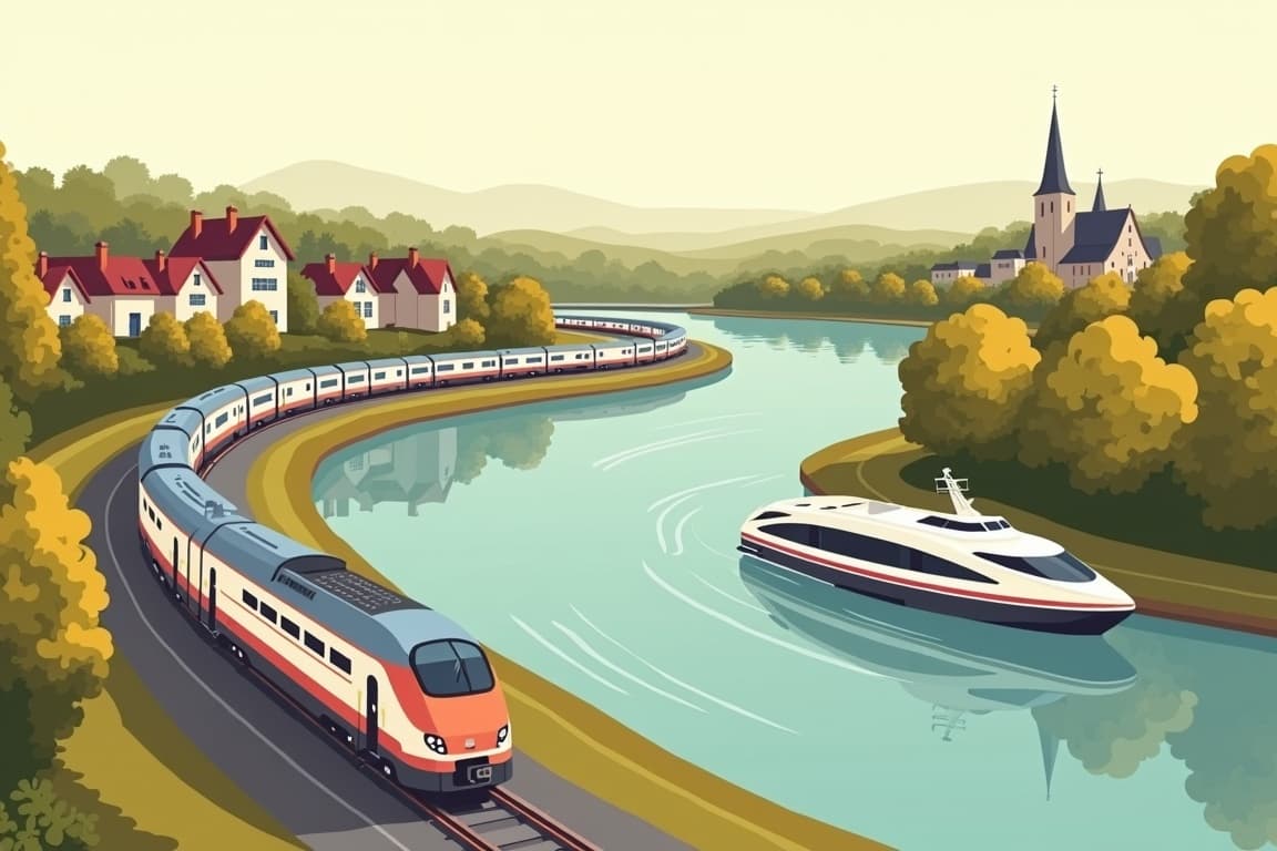 Illustration of Impressions of France: Paris, Normandy & the Seine Cruise
