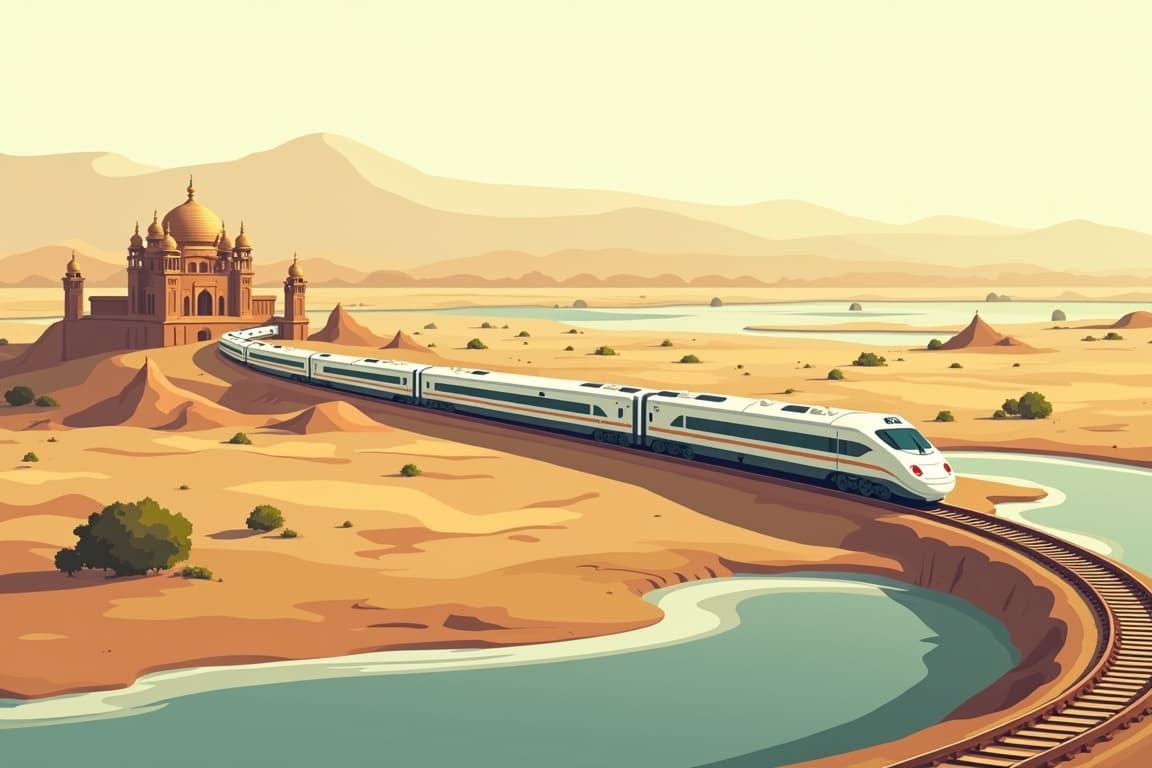 Illustration of Indian Sojourn (Deccan Odyssey)