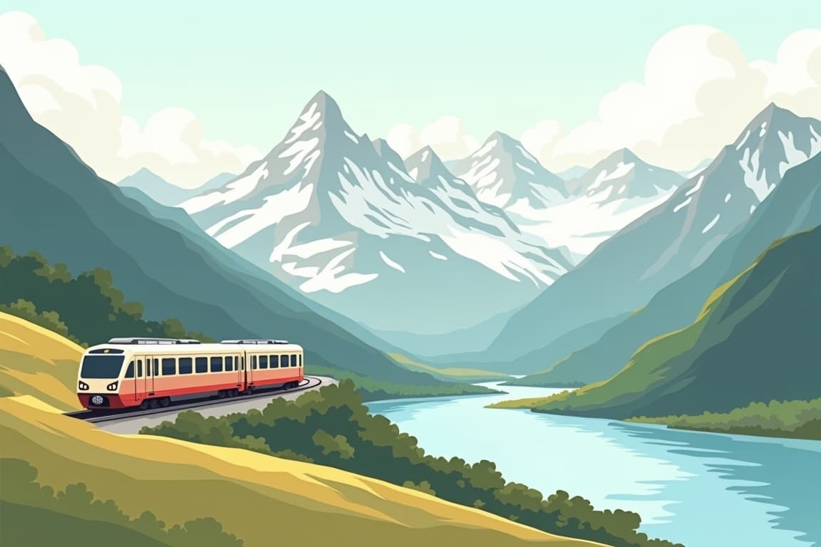 Illustration of Jungfrau Express Five-Star All-Inclusive
