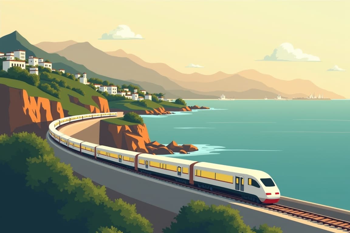 Illustration of La Dolce Vita Orient Express - From Sicily to Rome with the Gems of Italy