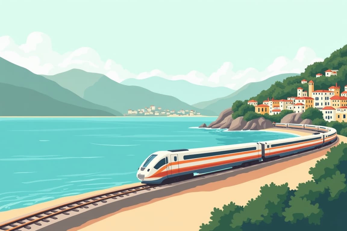 Illustration of La Dolce Vita Orient Express - Venice and Portofino with Paris and Zurich