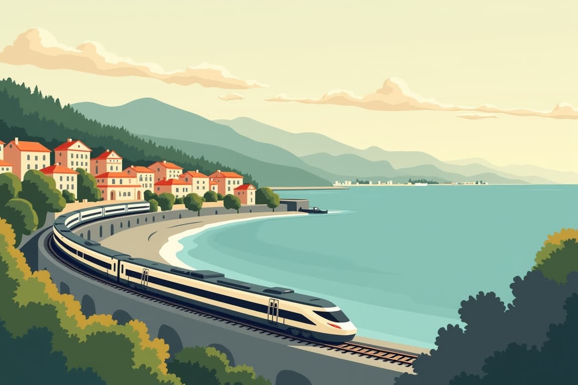 Illustration of La Dolce Vita Orient Express - Venice and Portofino with Zurich and Milan