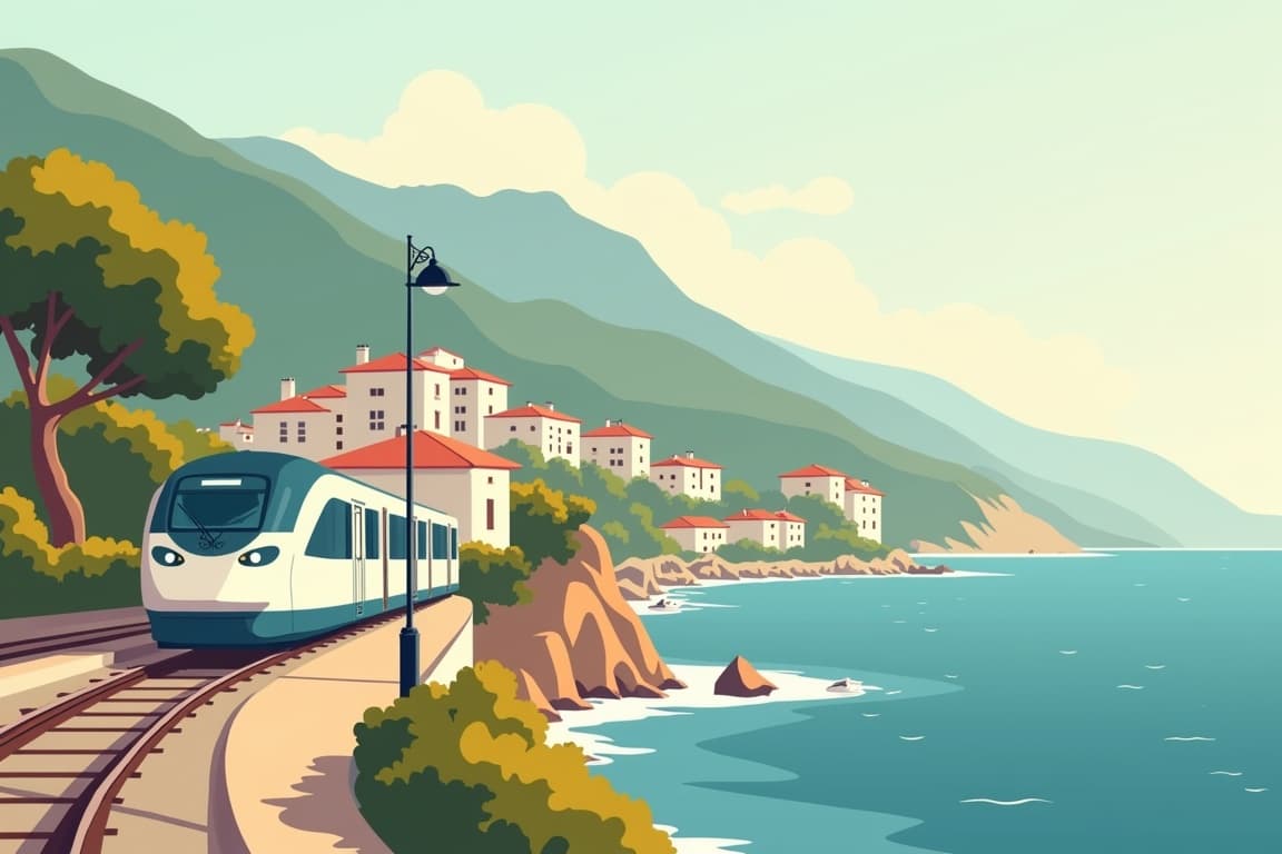 Illustration of La Dolce Vita Orient Express - Venice and Portofino
