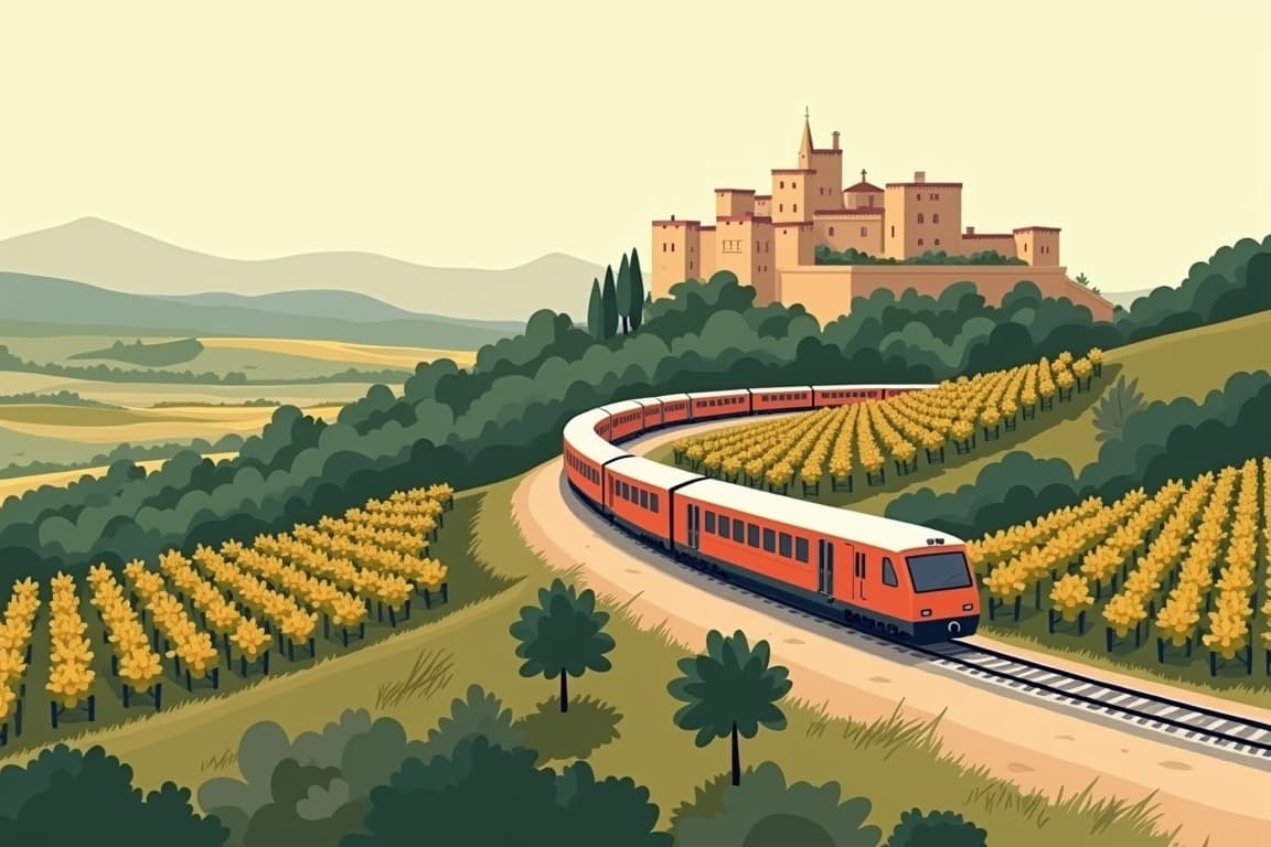 Illustration of Le Grand Tour France (Train de luxe du Puy du Fou)