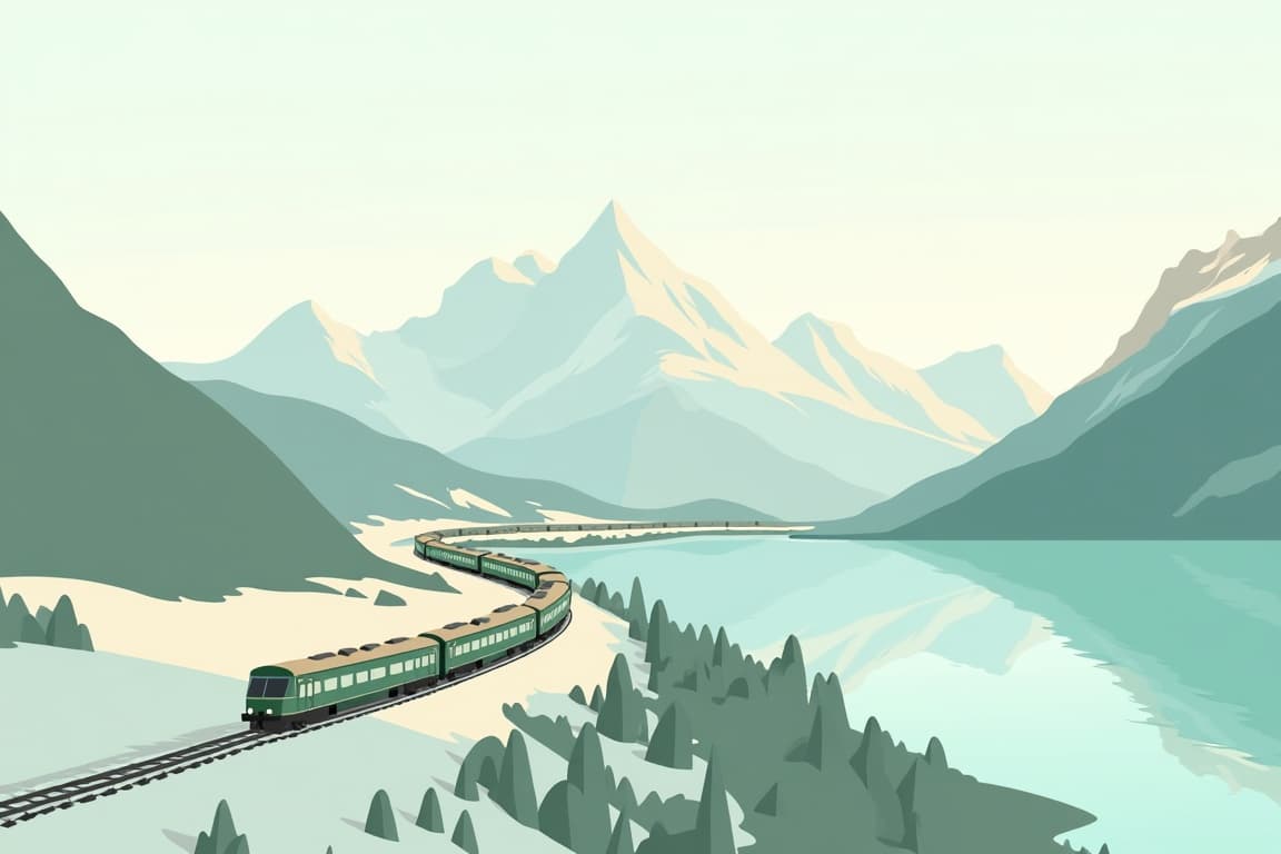 Illustration of London to Verona including the Venice Simplon Orient Express - Signature Journey