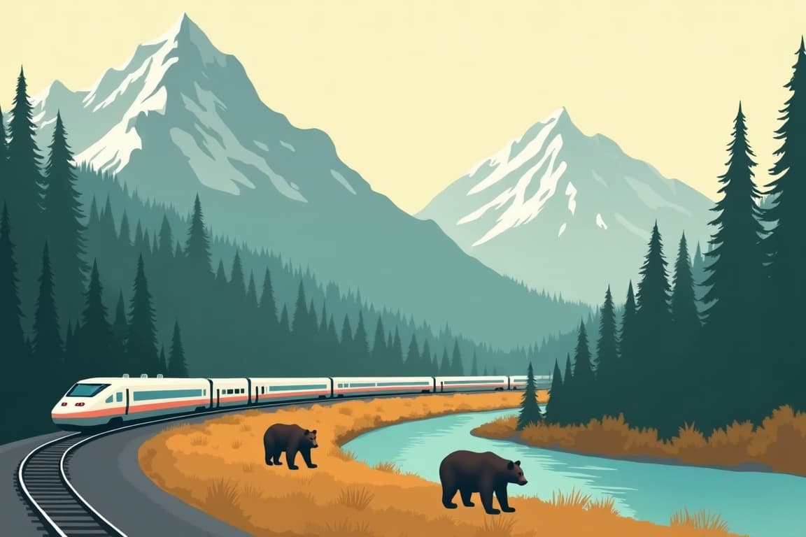 Illustration of Lords of the Wilderness Bear Viewing