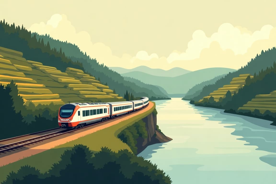 Illustration of Lucerne & The Magic of the Moselle and Rhine