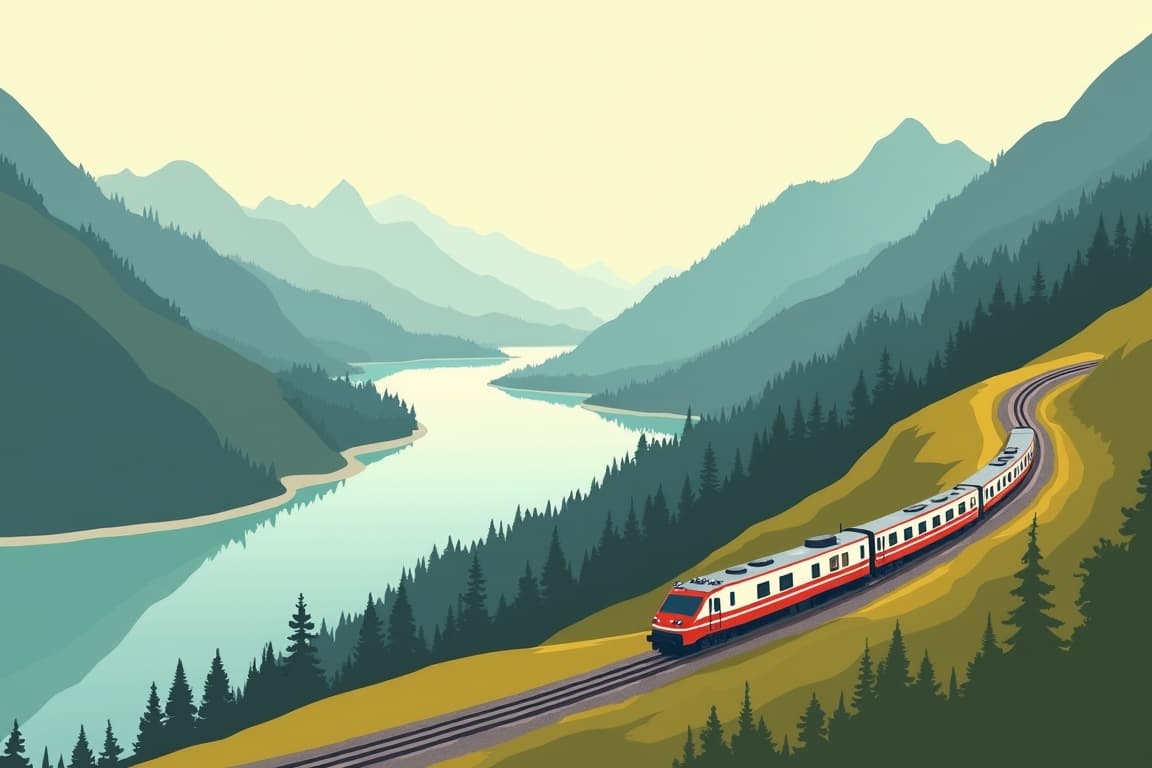 Illustration of Lucerne & Treasures of the Rhine