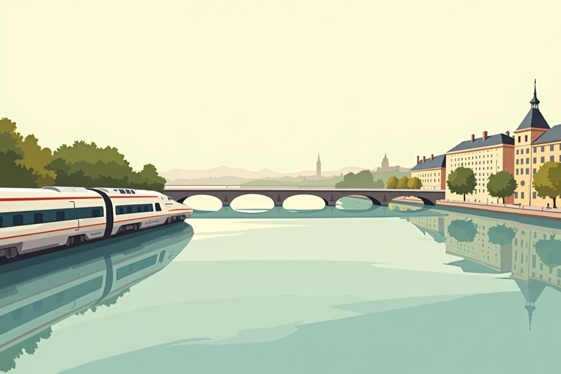 Illustration of Luxury Break to Paris by First Class Rail