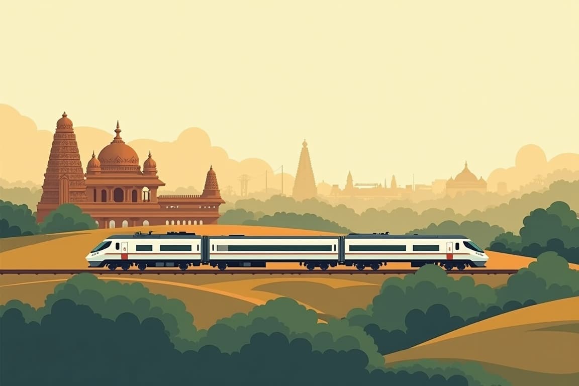 Illustration of Maharajas' Express