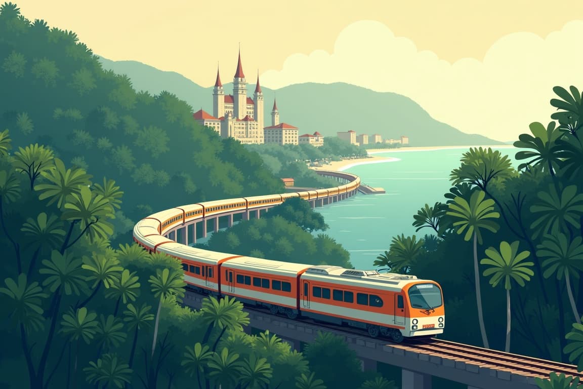 Illustration of Malaisie Sauvage (Eastern and Oriental Express)