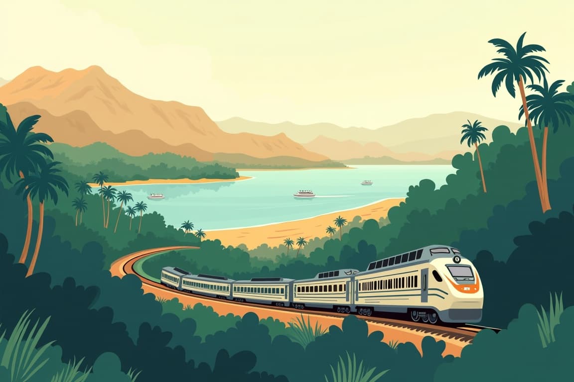 Illustration of Malaysia Discovery with Dubai & Langkawi