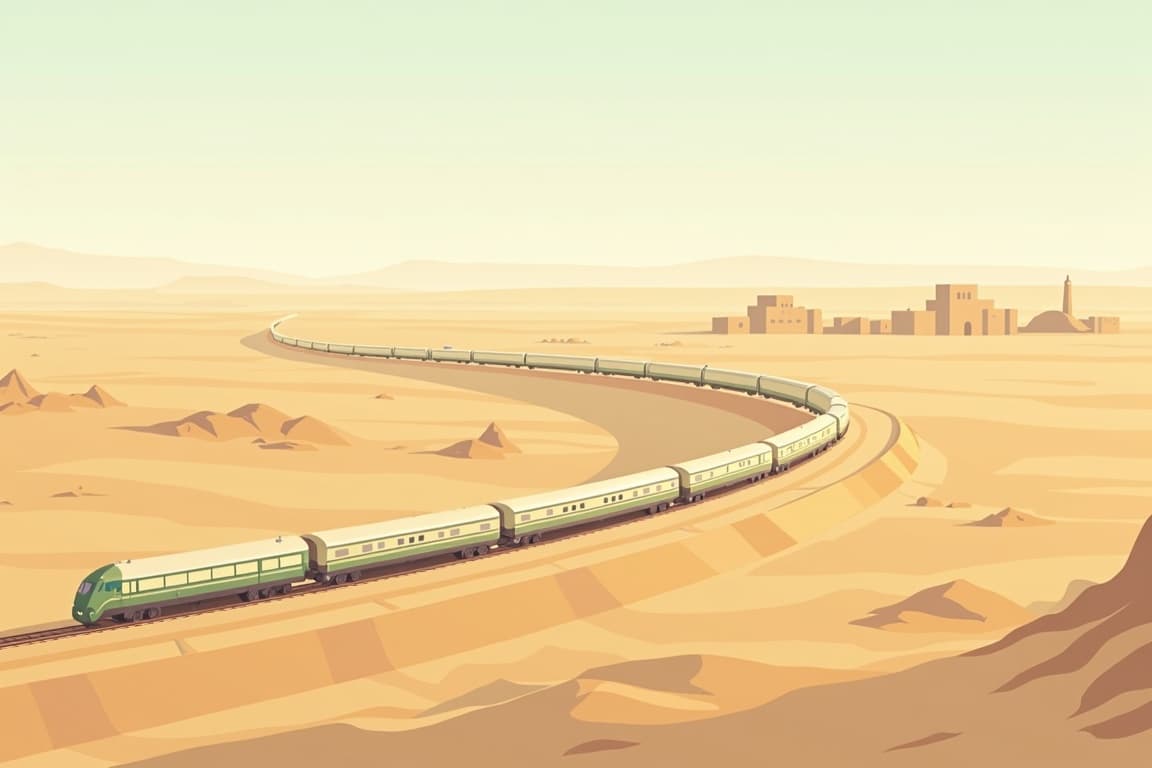 Illustration of Orient Silk Road Express