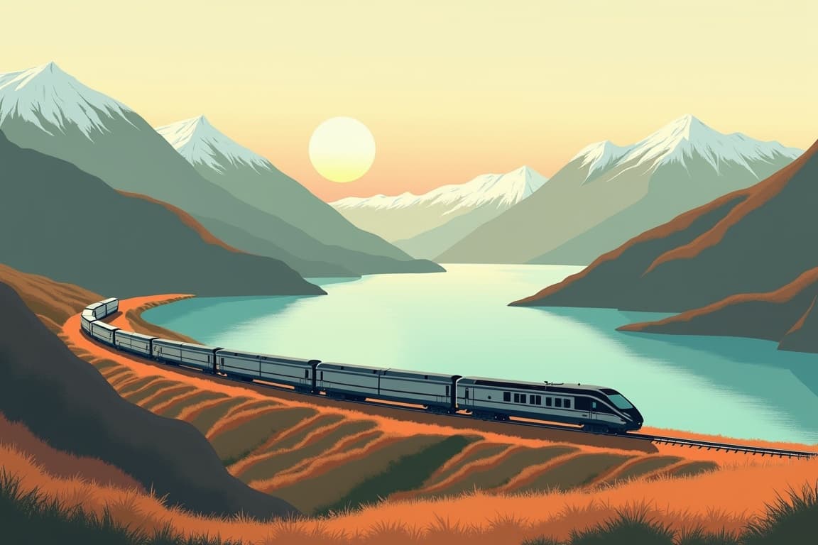 Illustration of Peru: A Belmond Andean Explorer Rail Journey