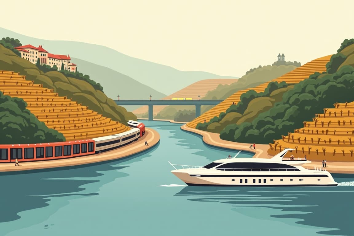 Illustration of Premium Golden Douro
