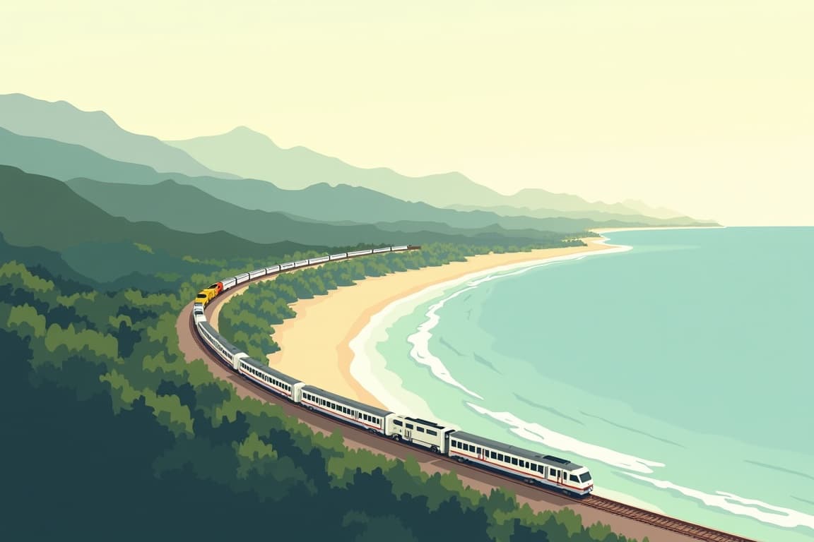 Illustration of Queensland Adventure from Sydney