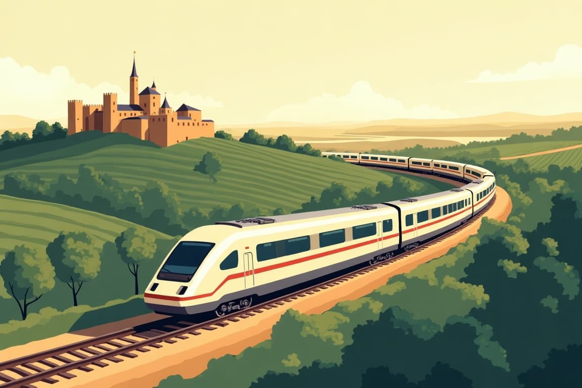 Illustration of Railbookers Signature - Paris, Carcassonne, Bordeaux, and the Dordogne